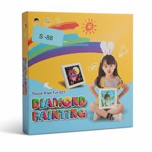 Kids Diamond Painting Kit DIY Craft Set – New in Box – Ages 8–12